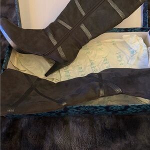 Impo Black Heeled Boots